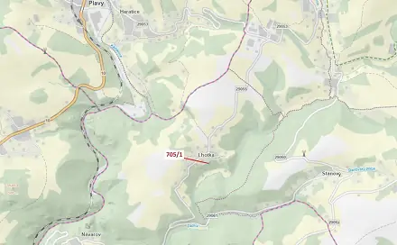 Dražba louky 438 m², Zlatá Olešnice