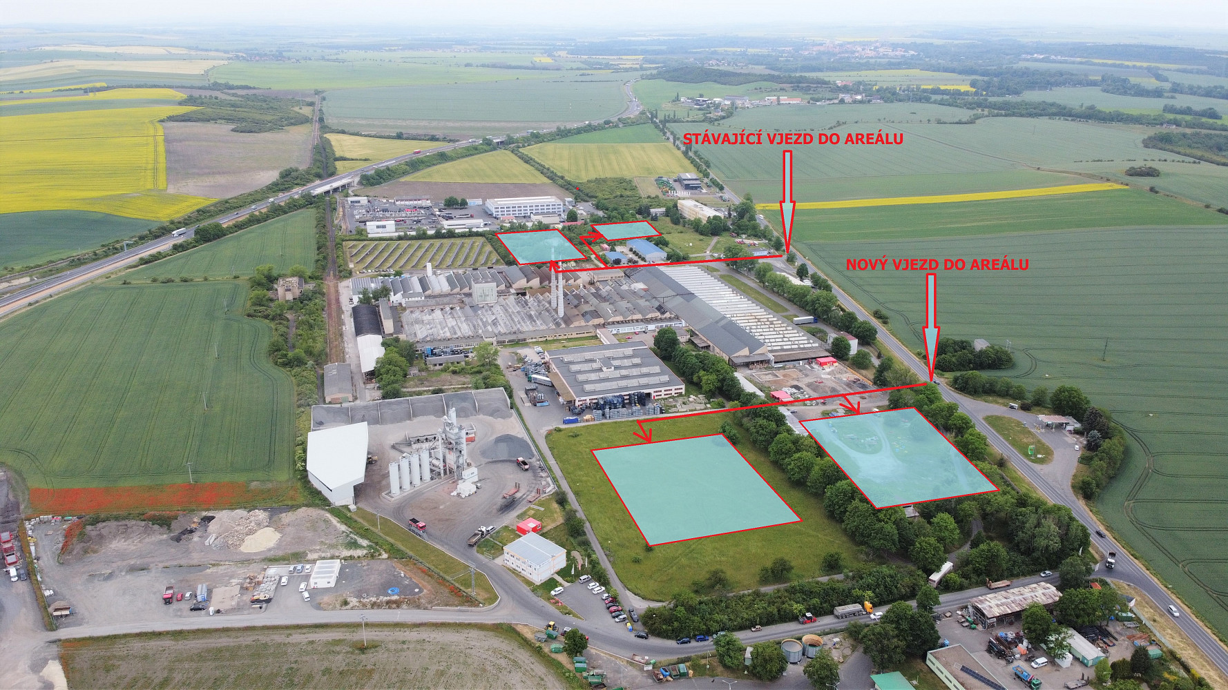 Pronájem skladovacích prostor 17 550 m²