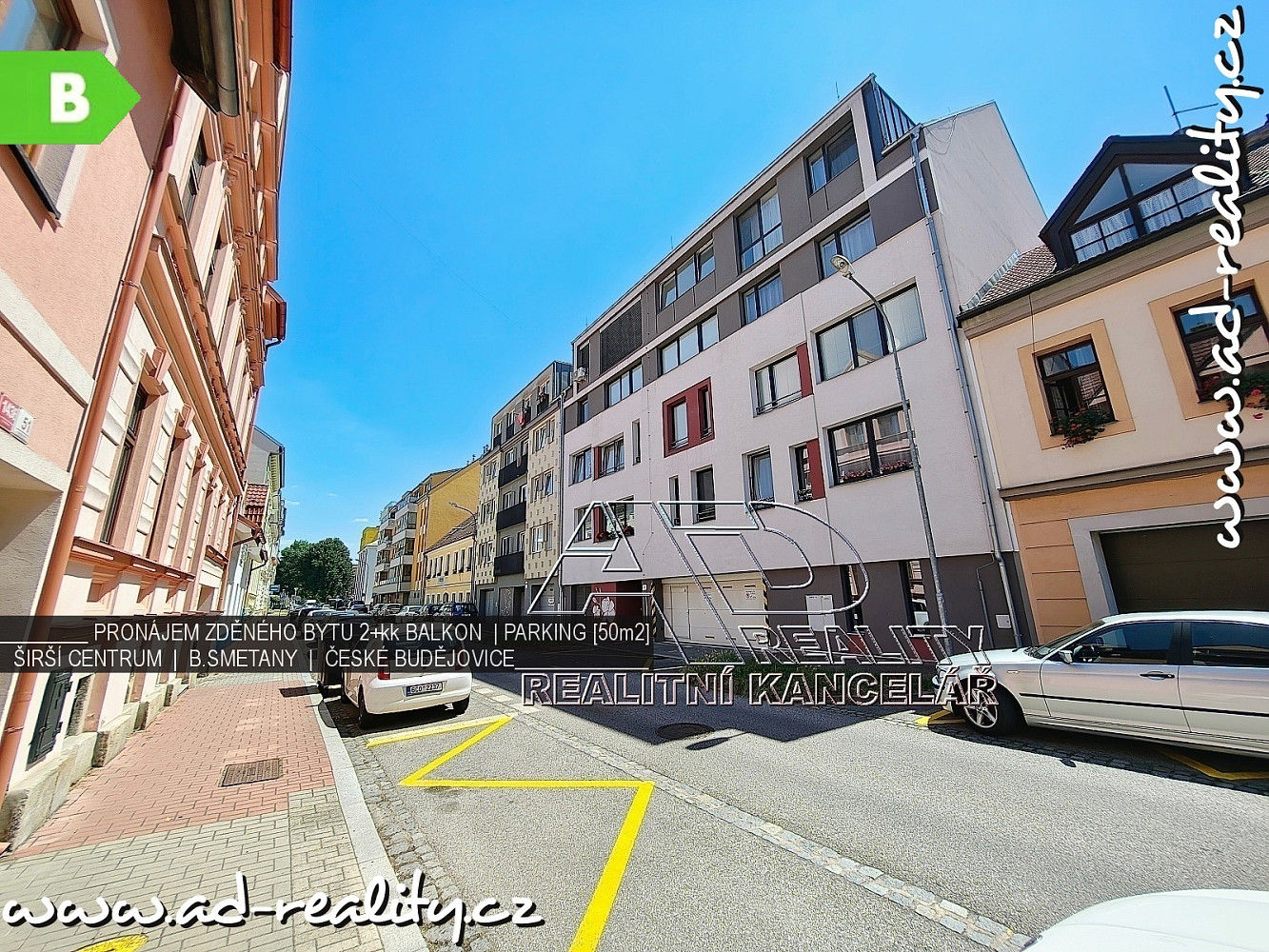 Pronájem bytu 2+kk 46 m², České Budějovice
