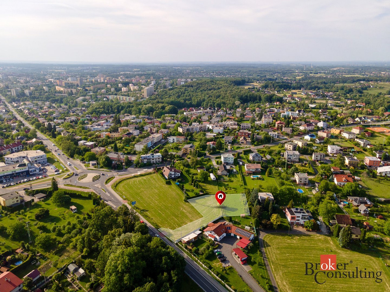 Prodej stavebního pozemku 1 886 m² – pohled 5