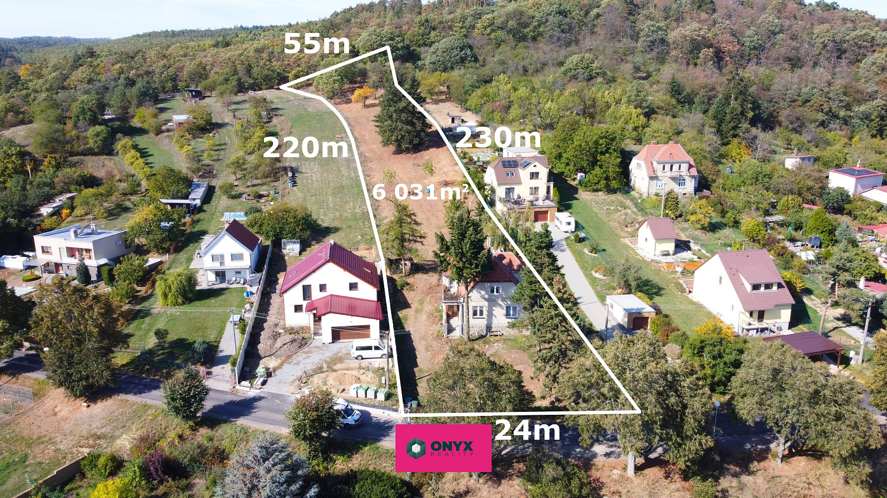 Prodej stavebního pozemku 6 031 m²