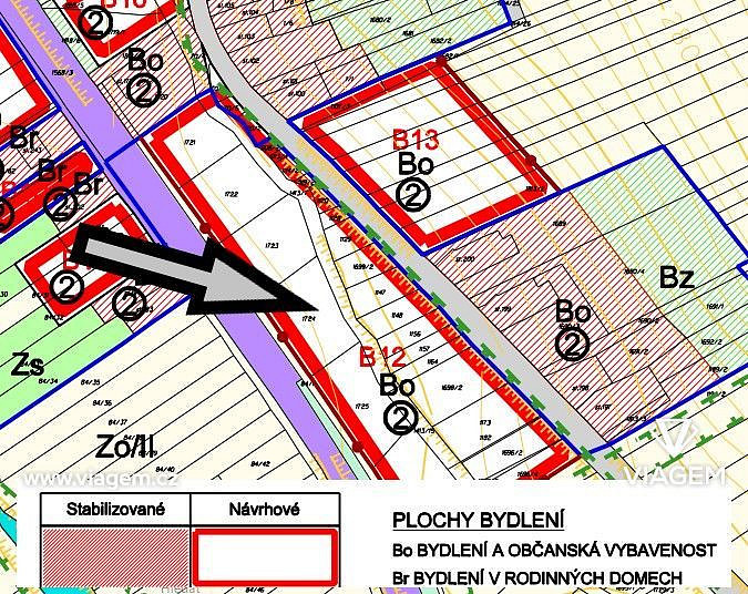 Prodej stavebního pozemku 467 m² – fotografie 4