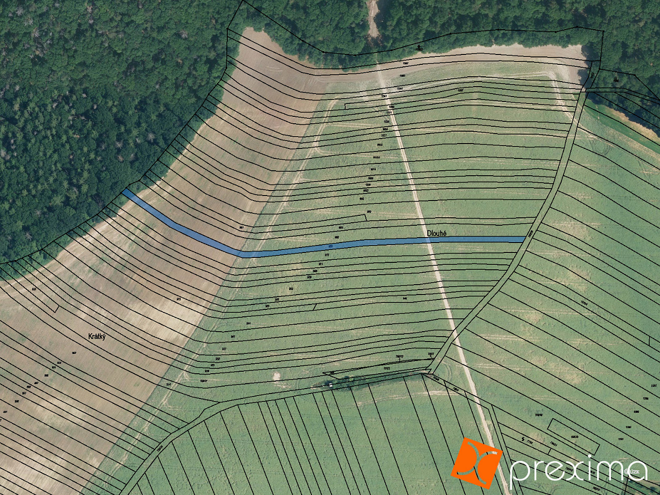 Prodej pole 545 m²