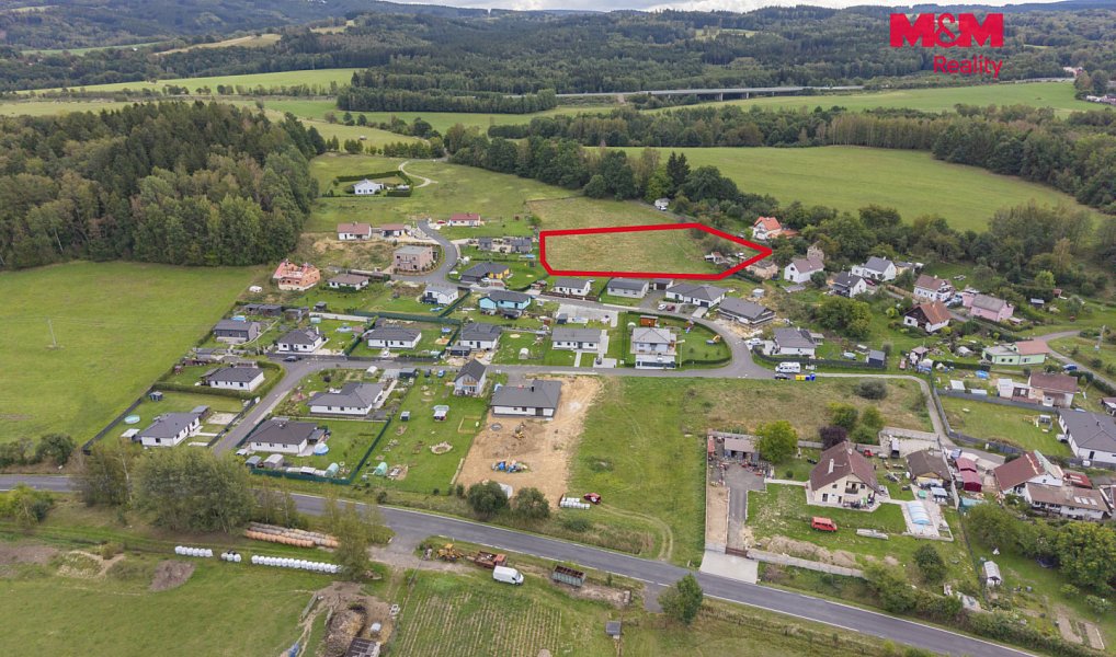 Prodej stavebního pozemku 4 651 m², Šabina – náhled fotky 10