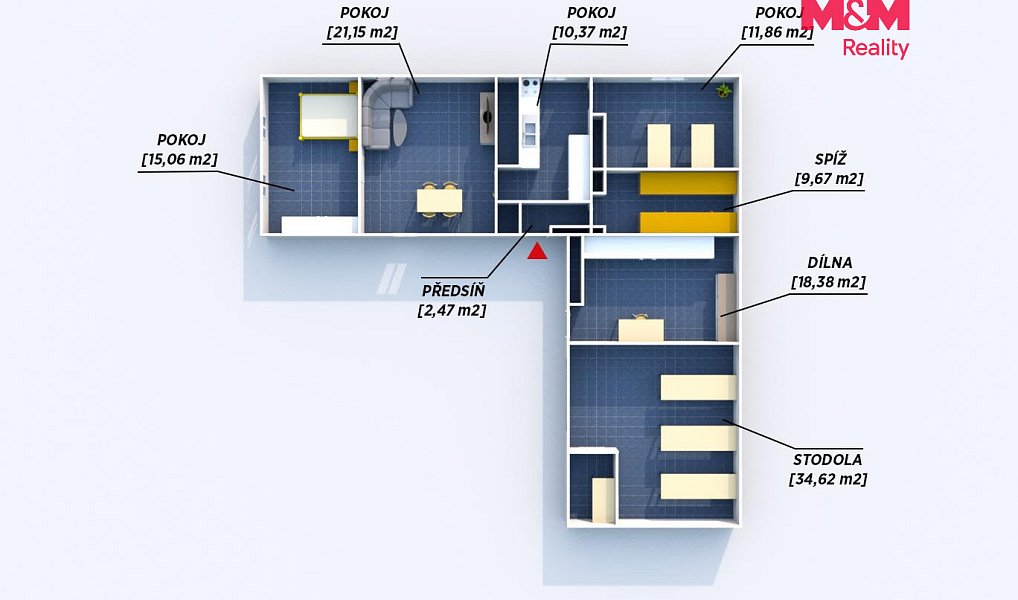 Prodej domu 70 m² s pozemkem 329 m², Soběšice – náhled fotky 13