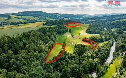 Prodej pole 18 757 m², Peřimov, okres Semily