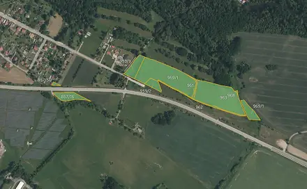 Prodej louky 18 953 m², Stráž nad Nežárkou, okres Jindřichův Hradec