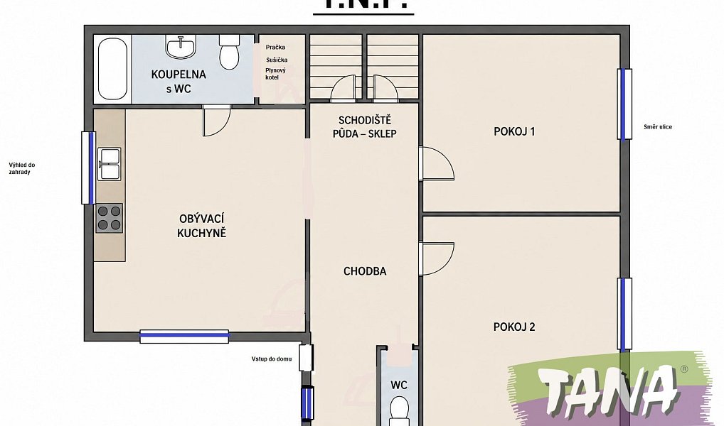 Prodej domu 95 m² s pozemkem 402 m², Nymburk – náhled fotky 13