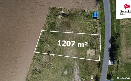 Prodej stavebního pozemku 1 207 m², Morašice, okres Chrudim