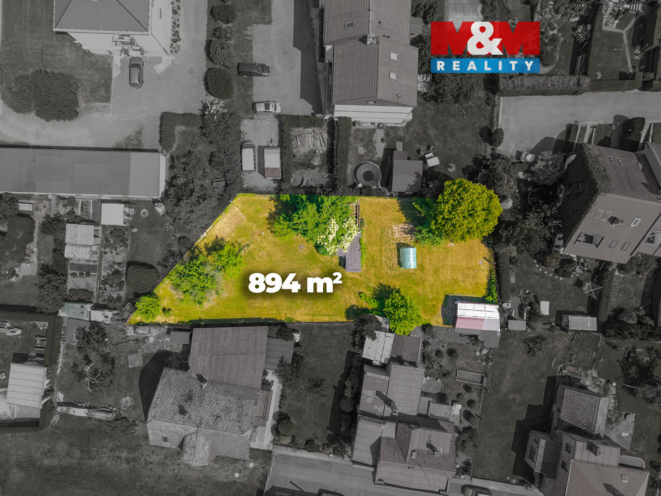 Prodej stavebního pozemku 894 m²