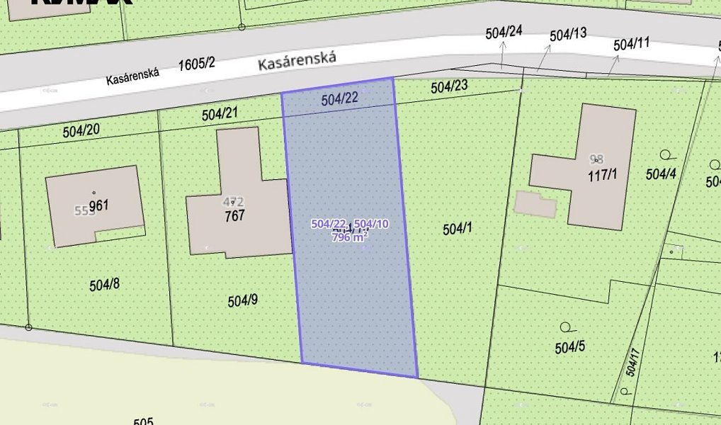 Prodej stavebního pozemku 796 m², Opatovice nad Labem – náhled fotky 10