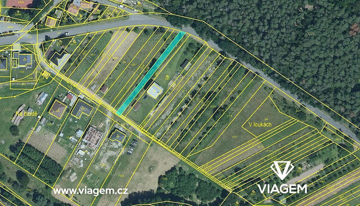 Prodej stavebního pozemku 208 m² – fotografie 3