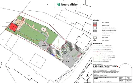 Prodej stavebního pozemku 800 m², Velemín, okres Litoměřice