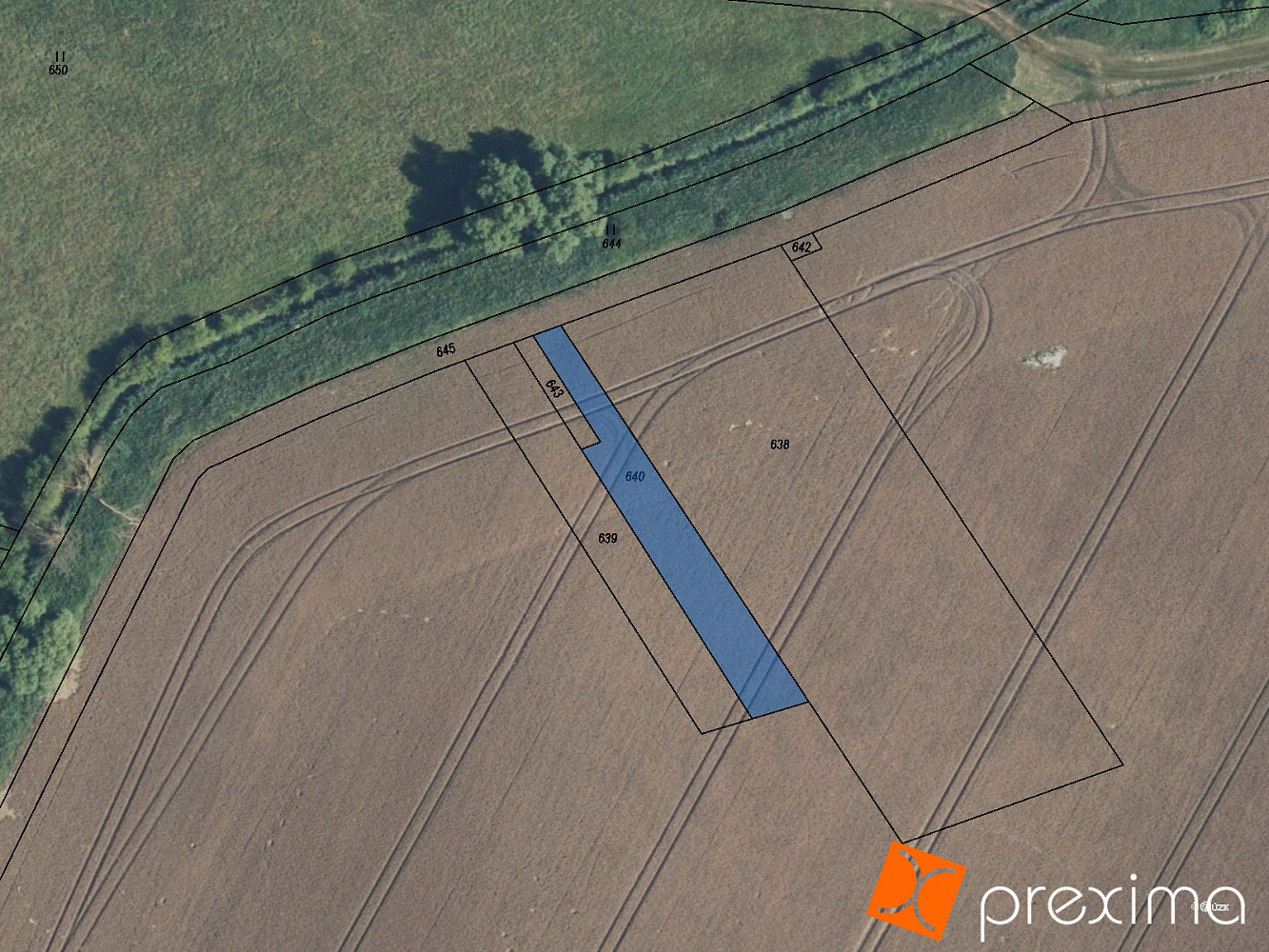 Prodej pole 283 m²