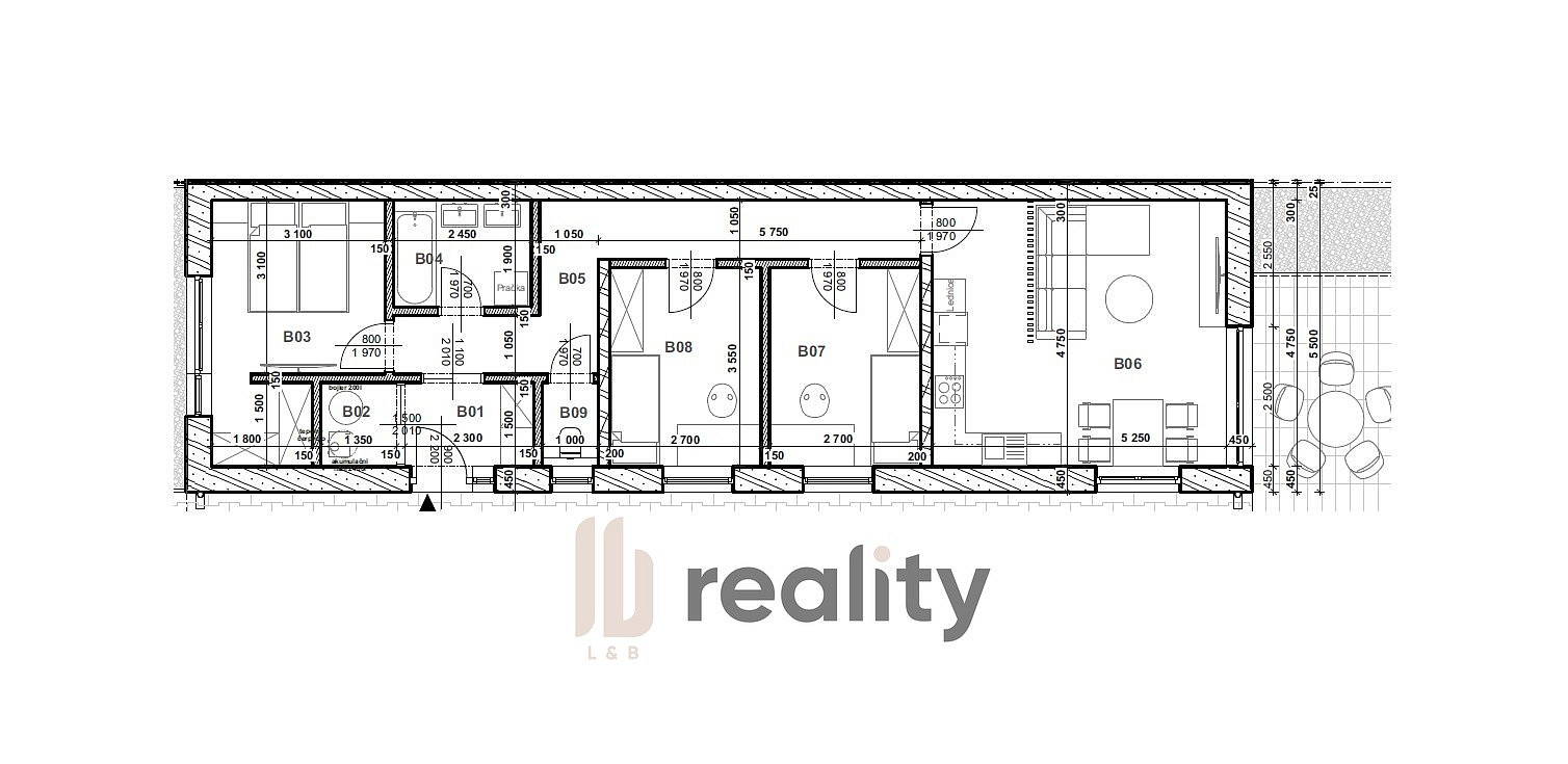Pronájem domu 80 m² s pozemkem 351 m²