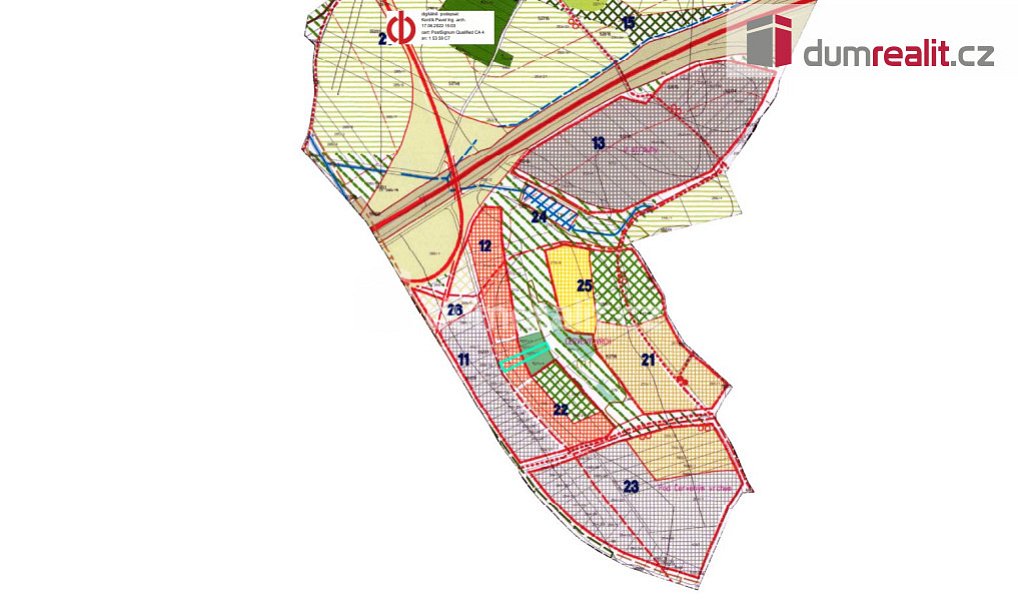 Prodej komerčního pozemku 1 632 m², Úsilné – náhled fotky 13