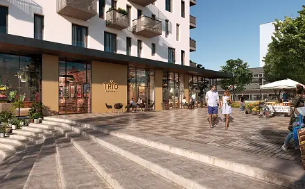 Prodej obchodních prostor 133 m², náměstí Osvoboditelů, Praha 5 - Radotín