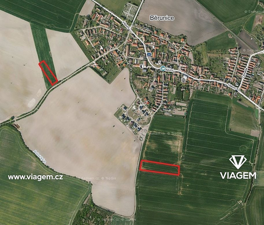Prodej pole 1 961 m²