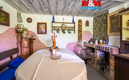 Prodej chaty/chalupy 20 m² s pozemkem 377 m², Kamýk nad Vltavou, okres Příbram