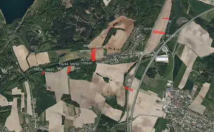 Prodej pole 31 416 m², Stéblová, okres Pardubice