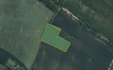 Prodej pole 4 697 m², Lhotka nad Labem, okres Litoměřice