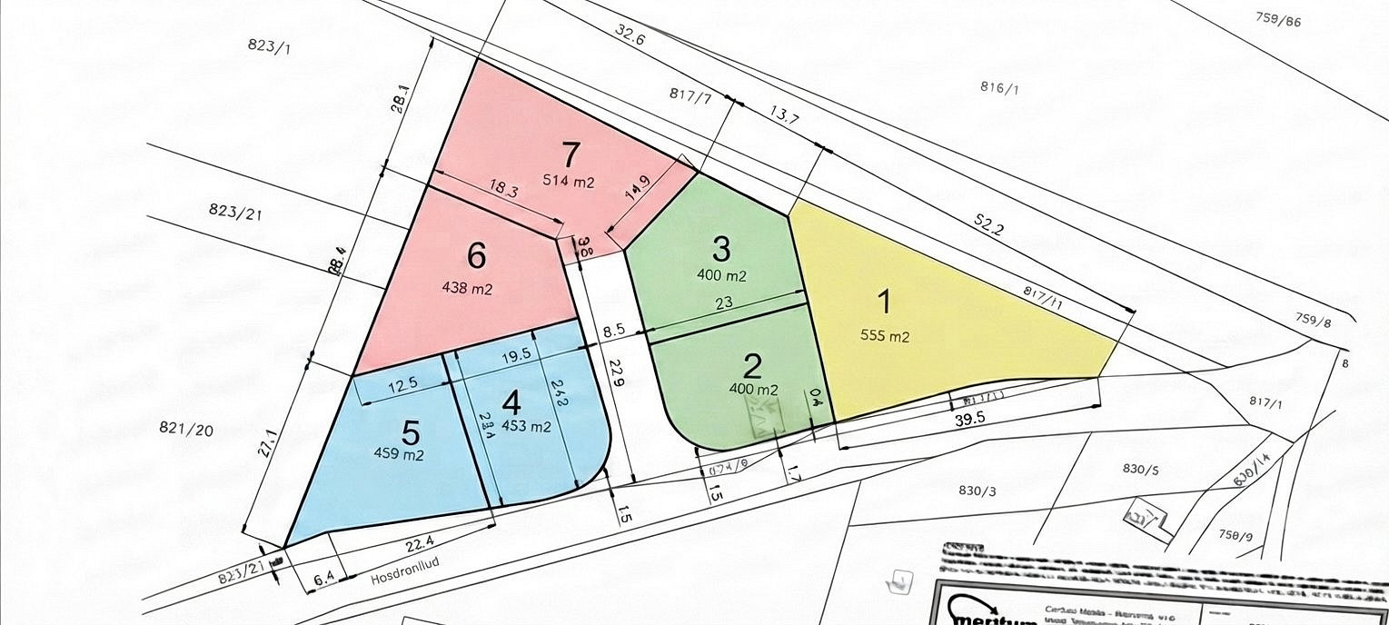 Prodej stavebního pozemku 3 600 m²