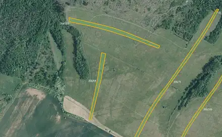 Prodej louky 21 546 m², Ivančice - Hrubšice, okres Brno-venkov