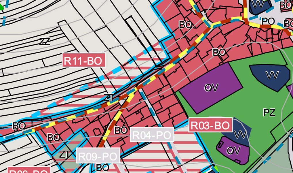 Prodej stavebního pozemku 620 m², Ptenín – náhled fotky 3