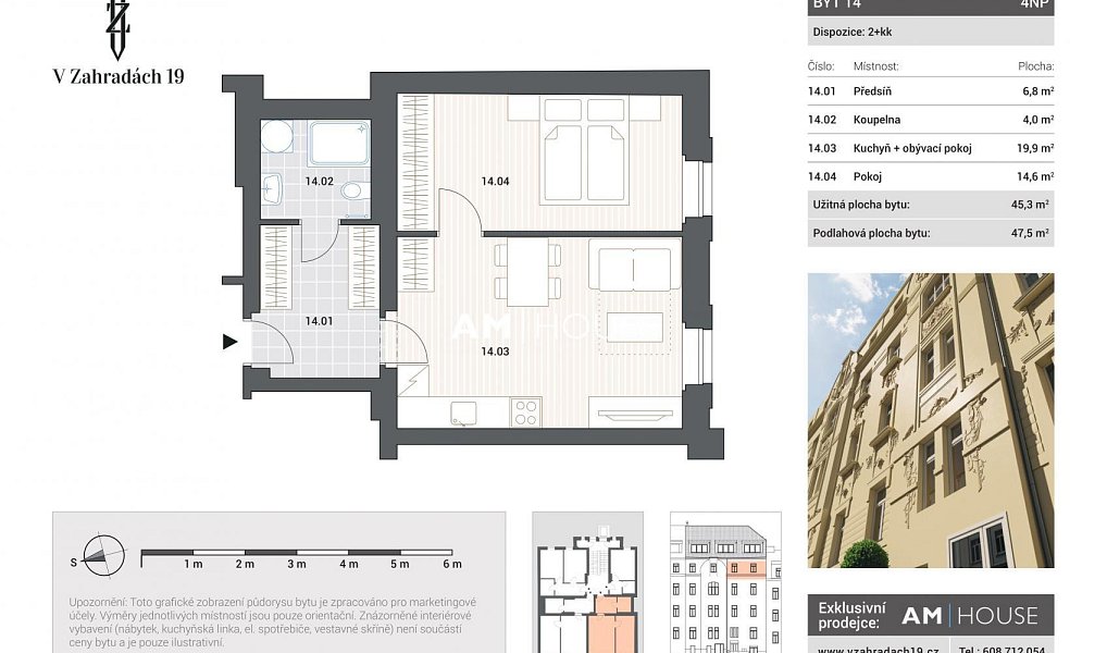 Prodej bytu 2+kk 48 m², Praha – náhled fotky 13