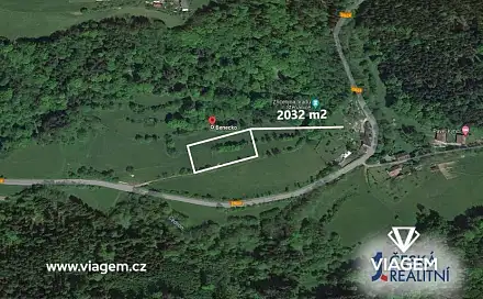 Prodej pole 813 m², Benecko, okres Semily