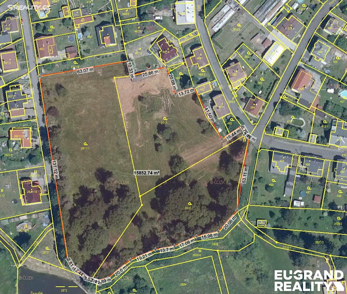 Prodej stavebního pozemku 15 799 m²