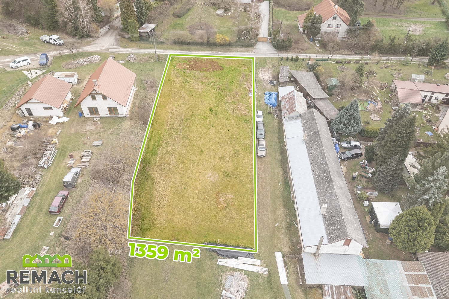 Prodej stavebního pozemku 1 359 m² – fotografie 4