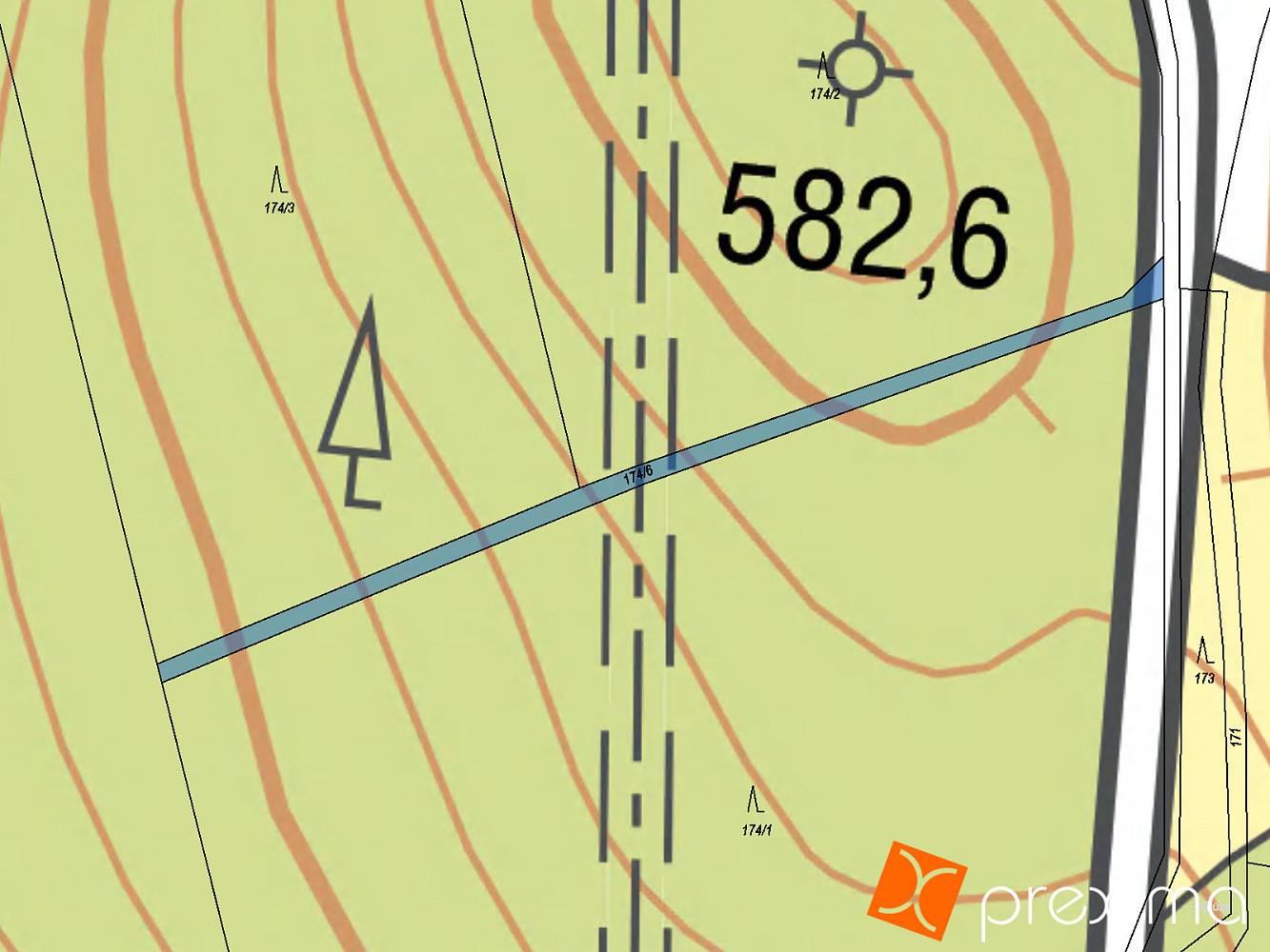 Prodej lesa 40 m² – pohled 3