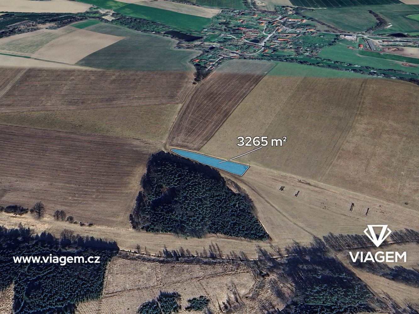 Prodej pole 544 m²