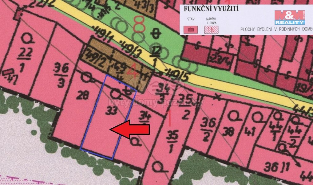 Prodej zahrady 1 159 m², Cizkrajov – náhled fotky 6