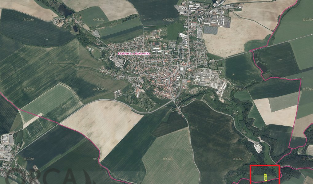 Prodej louky 834 m², Kralovice – náhled fotky 3