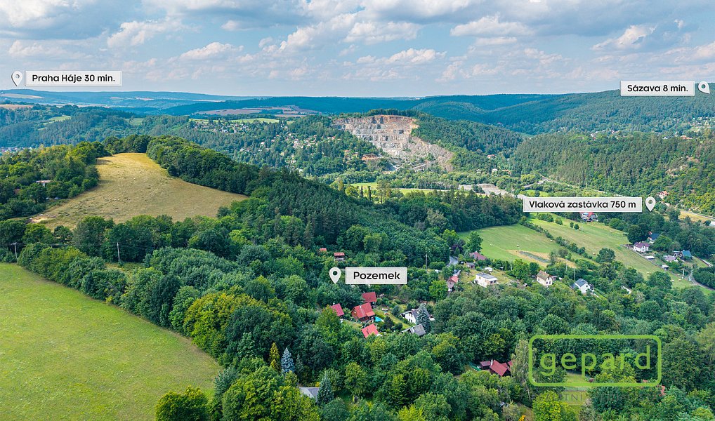 Prodej zahrady 753 m², Chocerady – náhled fotky 5