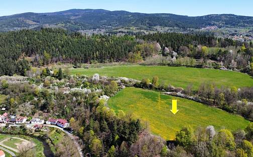 Prodej pole 15 428 m², Kájov - Staré Dobrkovice, okres Český Krumlov