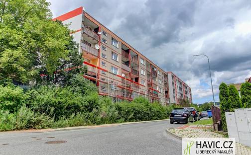 Pronájem bytu 2+kk 40 m², Šimáčkova, Liberec - Liberec XII-Staré Pavlovice