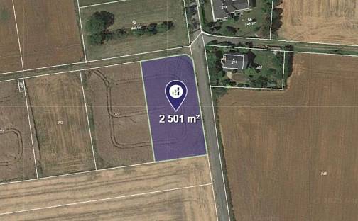 Prodej pole 2 501 m², Jizerní Vtelno, okres Mladá Boleslav