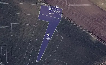 Prodej pole 11 513 m², Velim, okres Kolín