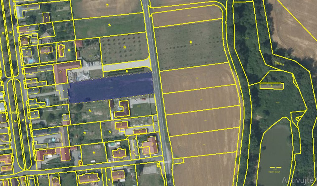 Pronájem stavebního pozemku 3 546 m², Uničov – náhled fotky 2