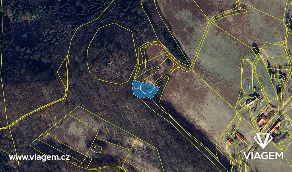 Prodej pole 1 690 m², Syřenov – náhled fotky 4