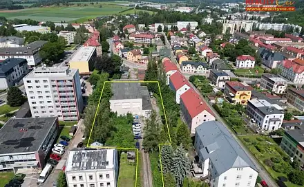 Prodej nájemního domu, činžáku 1 200 m², Vítězná, Trutnov - Horní Předměstí
