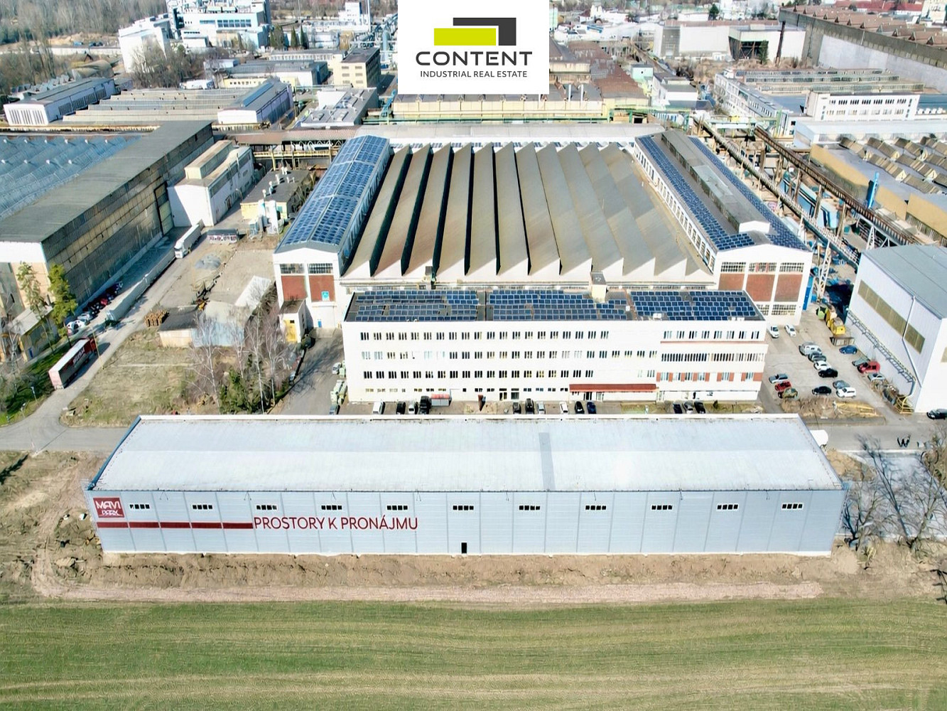 Pronájem skladovacích prostor 2 592 m² – fotografie 2