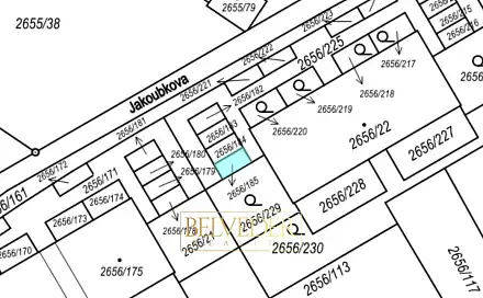 Prodej pozemku 13 m², Jakoubkova, Teplice