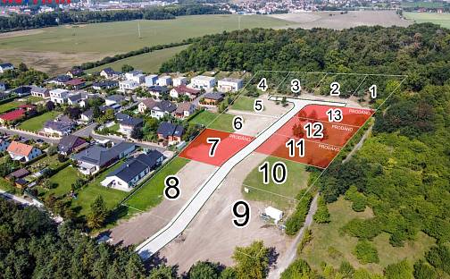 Prodej stavebního pozemku 1 630 m², Kolín