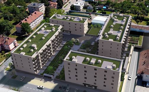 Prodej bytu 1+kk 28 m², Husova, Modřice, okres Brno-venkov