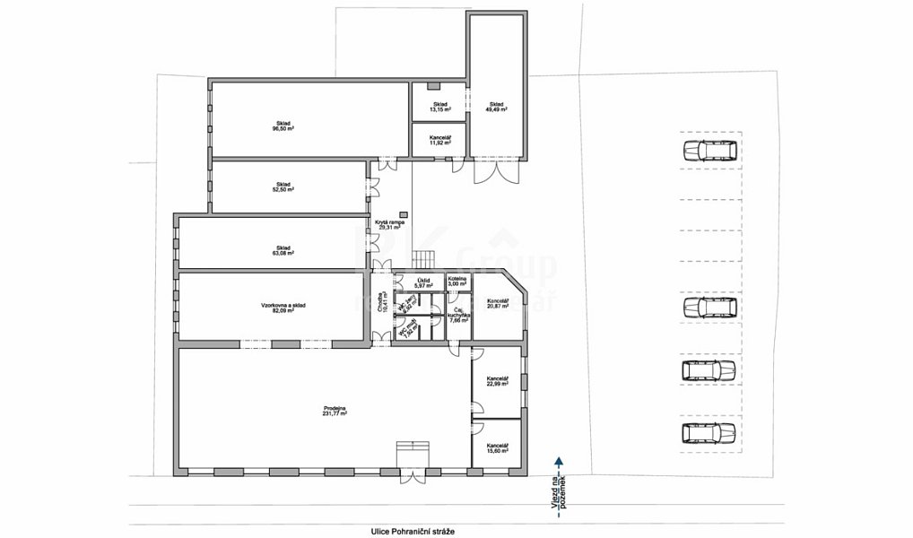 Pronájem komerčního objektu (jiného typu) 734 m², Velká Hleďsebe – náhled fotky 2
