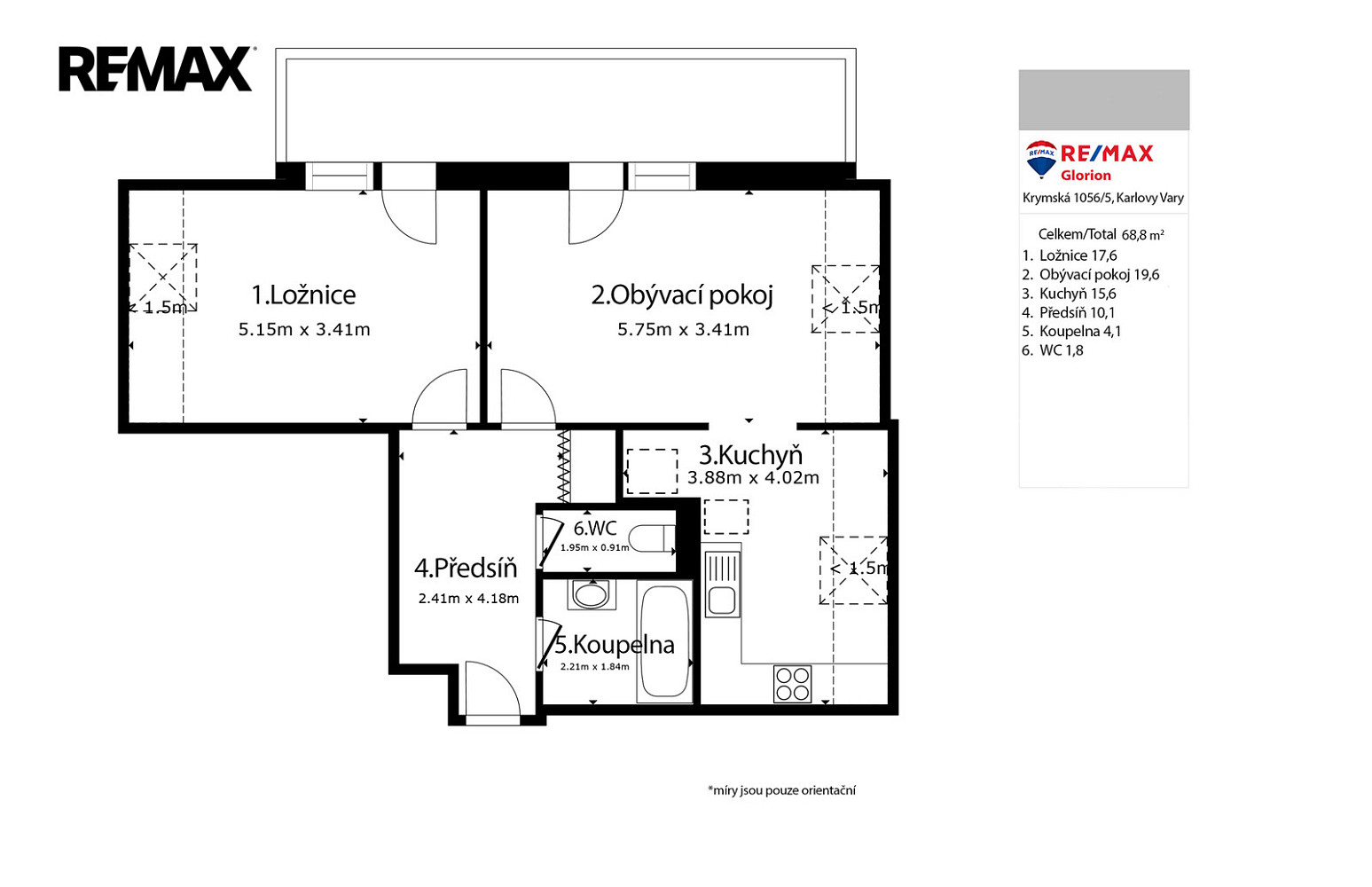 Prodej bytu 2+1 69 m² – fotografie 3